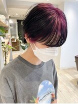 エミス バイ メルト 吉祥寺(emis by melt)&nbsp;【堀惠】ルーツカラーバイオレットハンサムショート20代30代40代