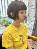 ミニボブ×フェイスラインレイヤー