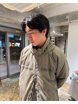 ハマモト&nbsp;センター分けショート