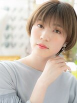 カバーヘア ブリス 川口(COVER HAIR bliss)&nbsp;■美髪プラチナグレージュ大人ショートボブ214川口20代30代40代