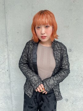 チクロヘアー(Ticro hair) ＠nkkn15 pail orange