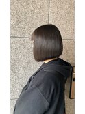 学生カット/ボブ/前下がり/朝霞