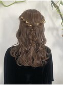 結婚式お呼ばれヘア