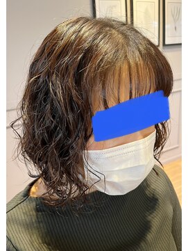 エイト 熊谷店(EIGHT) お客様スタイル_デザインカラー　ミディアム