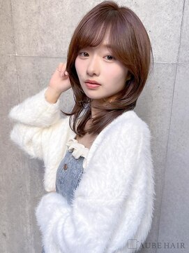 オーブヘアー アリーナ 会津若松店(AUBE HAIR alina) 20代・30代_小顔見せレイヤーカット