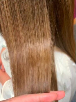 ボン 南千里店(bon)の写真/【阪急南千里3分】ダメージレスにこだわり髪質改善◇髪の芯から補修し、あなたの理想のうるツヤヘアに♪