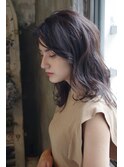 外国人風３Dナチュラルパーマ×セミロング【20代30代40代50代】