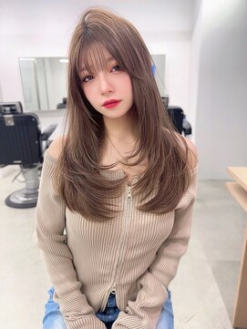 ロンド ロビン 栄(Lond robin) 髪質改善/レイヤーカット/フェイスレイヤー/ミディアム/顔周り