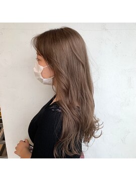 エル 北千住(elu) バブみレイヤー_メルティカラーフェミニンロング似合わせカット