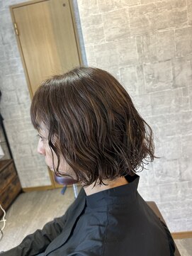 ダブ(DAB) 【鹿沼美容室/イルミナカラー/インナーカラー/白髪ぼかし】