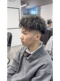 海志/ツイストパーマ/メッシュ/ツイスパ/スキンフェード