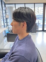 髪屋 紬 メンズ/メンズカット/メンズパーマ/センターパート