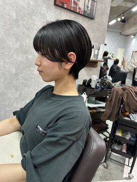 シールドヘアー 沖縄 新都心(C'LD Hair) 那覇美容室/おもろまち美容室/丸みショート/ショートカット/小顔