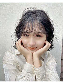 レブ 神戸三宮(LEB) マチルダボブ×シースルーバング（前髪）【LEB神戸三宮】