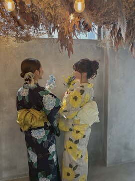 マリエプレシャスサロン(Marie Precious Salon) 浴衣着付け×ヘアアレンジ