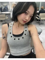 ロテ 名古屋 名駅店(Lote.)&nbsp;くびれヘア/アプリコットオレンジ/夏のヘアアレンジ/名古屋