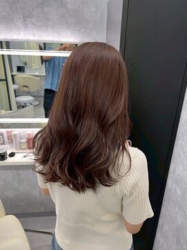 ネウィ/ジャム 三宮(newi/JAM) 大人かわいいエギョモリ ミルクティーブラウン ひし形シルエット