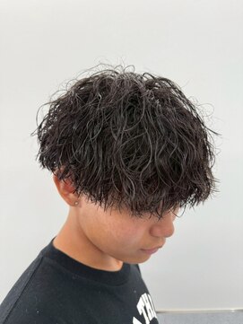 ビカムメンズヘアー 栄店(become men's hair) 波巻きパーマ/ツイストスパイラルパーマ