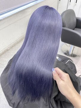 ペレ 渋谷(PELE) くびれヘア/アプリコットオレンジ/夏のヘアアレンジ/渋谷