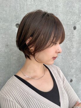 ロンド 銀座(Lond) ●杉浦くびれヘア/アプリコットオレンジ/ショート/韓国11