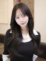 ジュノヘアージャパン 表参道(JUNO HAIR JAPAN)&nbsp;黒髪/クラゲヘアー/オリーブグレー/小顔/ココアベージュ/渋谷