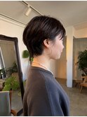 丸みコンパクトマッシュショート20代30代40代