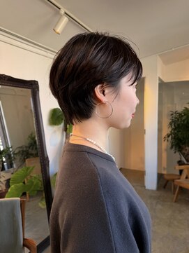 丸みコンパクトマッシュショート20代30代40代