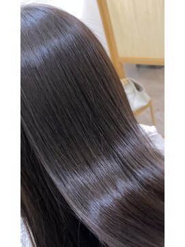 艶髪透明感カラー