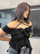 アワーズ 南青山(Our's)&nbsp;シルバーグレージュ/ケアブリーチ/ハイトーンカラー