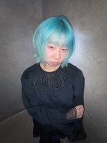 キイ ギンザ(k.e.y GINZA)&nbsp;レイヤーボブ×ミントカラー