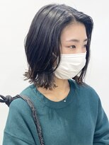 モリオフロムロンドン 松戸店(Morio from London)&nbsp;【morio松戸 石山】外ハネミディアムレイヤーかきあげ前髪