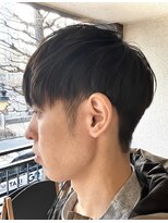 ヘアメイク フレンシア(hair make flencia)&nbsp;好感度◎スマートな耳出しマッシュ【058スタイル】