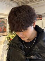 ルイ 京都烏丸店(Loui)&nbsp;マッシュウルフ×ワインレッド