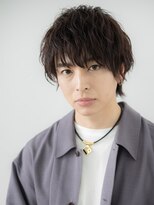 モッズヘア メン 新所沢店(mod's hair men)&nbsp;無造作シャドウパーマダークブラウンルーズショートe新所沢