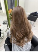 ☆ブリーチカラー×ミルクベージュ