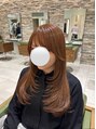 コム(com by neolive)&nbsp;顔まわりをメインに動きをだすAラインレイヤー◎毛先重め◯