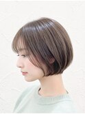 シンプルボブ　20代30代40代