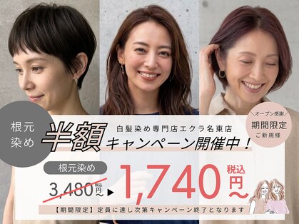 白髪染め専門店エクラ名東店の写真