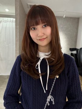 エトワ 中央店(etoi) 大分ミディアムボブレイヤー軽め韓国レイヤーくびれスタイル