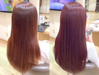 ラファンス 栗林店(LaFENCE)の写真/お客様に合わせてご提案◎【プレミアム髪質改善トリートメント】でダメージを補修し艶と潤いのある仕上がり