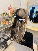ヘアメイクアンドセットサロン リッコ(Hair make&set salon Ricco)&nbsp;【梅田ヘアセット】くるみちゃんヘア