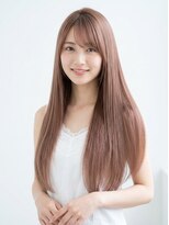 土曜日のクジラ 黒崎店&nbsp;シースルーバング・サラツヤストレートスーパーロング