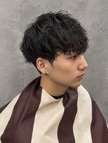 フジヤマバーバーショップ アジト(FUJIYAMA BARBER SHOP ajito)&nbsp;マッシュ×ツイストスパイラル メンズ/明石/西明石/大久保