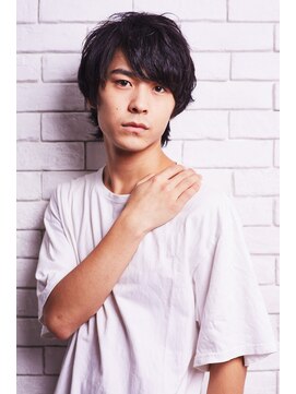 ドレスヘア(DRESS HAIR) 長めバングでセクシーに☆メンズネオマッシュ