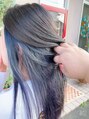 髪クラブハーティー(CLUB Hearty)&nbsp;インナーカラーブルージュ♪さりげない可愛さです☆彡