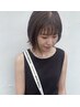 【メンテナンスに】前髪カット+カラー￥8250