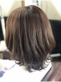 顔まわりウルフ