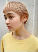 美髪/ホワイトグレージュ/大人かわいい/こなれミディ[銀座]