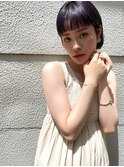【DAISUKE】透明感アッシュ×ミニマムボブ　-天神 今泉 薬院-