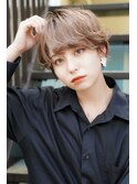 大人可愛い20代30代40代黒髪前下がりショートボブ丸みショート◎